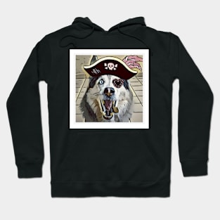 Husky pirate Hoodie